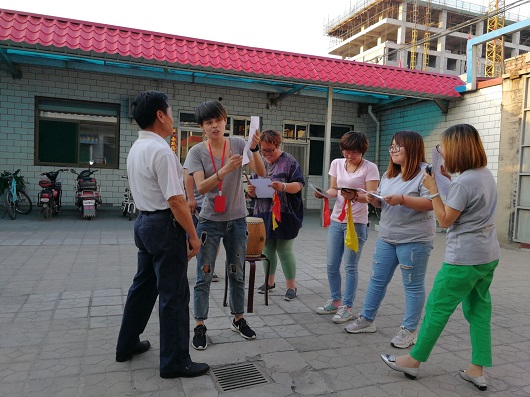 山西盛大钢构消夏晚会开始筹备排练